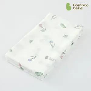 [밤부베베] 시그니처 사각기저귀_아기꽃망울 3장