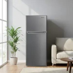 캐리어 155L 메탈실버 2도어 일반냉장고 CRF-TD155MDE