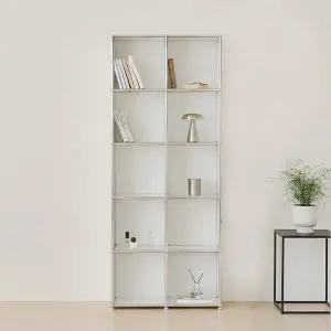 포스트모던 발렌 2X5 미드센츄리 5단 책장 800 C3