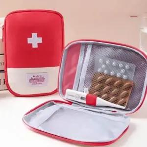 응급 처치용 휴대 케이스 정리 보관 캠핑 구급
