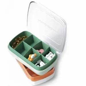 요일별 약통 일주일 알약 보관함 약물 관리 케이스 정리함