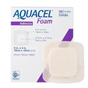 욕창 진물 상처 아쿠아 드레싱 폼 패드x10장(10x10cm) 병원 친수성