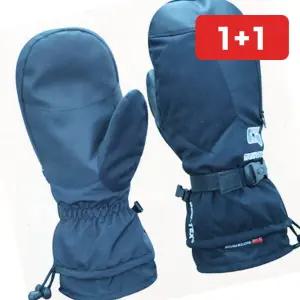 핑거미튼 남성 방한 벙어리 등산 장갑 손가락 낚시장갑 (1+1)