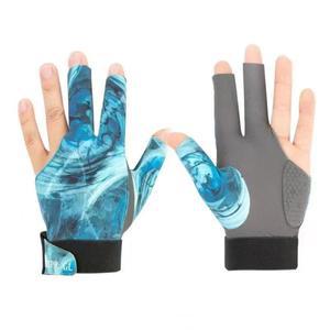 당구 세 손가락 장갑 라이크라 미끄럼 방지 스누커 큐 프랑스 캐롬 1개