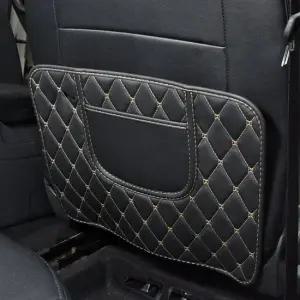 차량용 하단 시트 보호 킥매트 블랙 아이보리 시트커버 핑크 차량액세서리 자동차시트