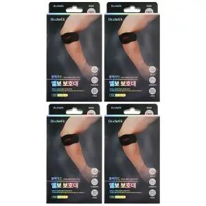 닥터체크 플렉가드 엘보 보호대 (1내입X4개) 팔꿈치보호대 좌우겸용 프리사이즈 1083