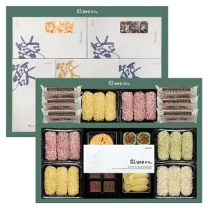 [단독] 김규흔 한과 연작 선물세트 / 3단 구성 + 쇼핑백