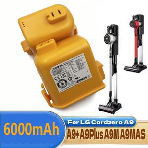 EAC63382204 리튬 이온 배터리 LG 호환 코드제로 A9 무선 청소기 A9Plus A9MULT12X A9PETNBED A9MASTER2X A
