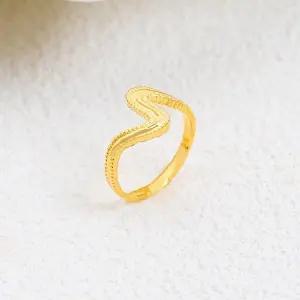 [골드모아]여자 순금 반지 3.75g [빅웨이브]