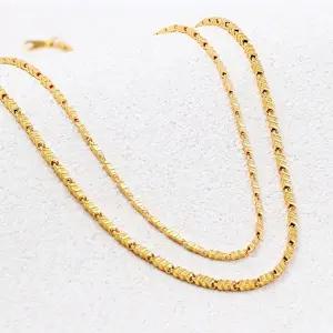 [골드모아]남자 여자 순금 목걸이 체인 줄 11.25g [카벨]