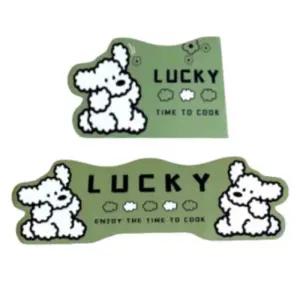 패밀리독 규조토 발매트 딜라이트홈 럭키비숑 M+L