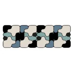 큐브 규조토 유니크 발매트 베이비블루 침실 인테리어