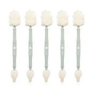 리에또 아기 양 젖꼭지 젖병솔 출산 선물 카키 5P