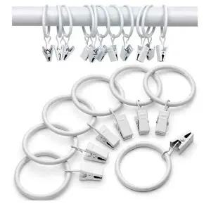 [콩심팥심]링집게 집게링 커튼 집게 고리 걸이 20p