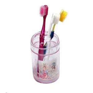 (옵션 핑크)피터래빗 칫솔꽂이 화장실 칫솔 거치대 정리함 핑크