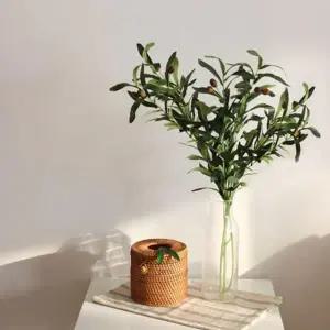 가지 올리브 조화 나무 식물 나뭇잎 100cm 소품 대형