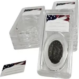 미국 대형 센트 화환 코넷18161836 핑거레이크스 1013용 28mm 반투명 사이즈 링을 갖춘 일반 8팩 프리미엄