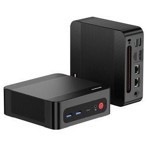 BOSGAME P3 플러스 미니 PC, AMD RYZEN 7 7840HS, 32GB DDR5 1TB PCLE SSD, 4K 트리플 디스플레이, 듀얼 RJ45 LAN, WI-FI 6E /BT5.2, 게이밍 및 사무실용 마이크로 데스크탑 컴퓨터