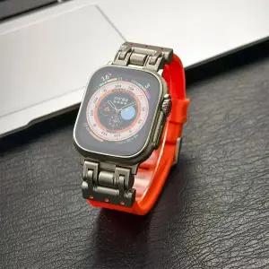 애플 워치 울트라3 49mm 45mm 44mm 42mm용 실리콘 밴드 스포츠 스트랩 아이워치 시리즈 11 10 46mm 9 8 7 6