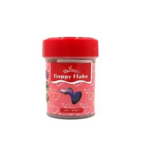 bns 구피 플레이크 태생어 구피사료 25g 열대어 수족관 어항 물고기먹이 관상어사료