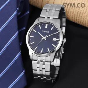 세이코 SUR399P1 모던 클래식 아날로그 방수  정장 남자 메탈 시계 d