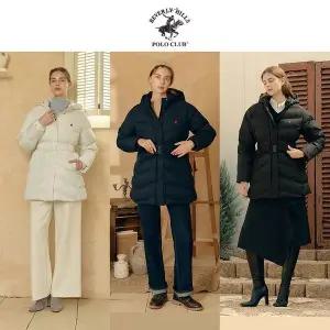 [하프클럽/비버리힐스폴로클럽]25FW 비버리힐즈폴로클럽 여성 카치오네 푸퍼 패딩 점퍼 1종