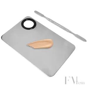 스텐믹싱팔레트 소형 파운데이션믹싱팔레트 미니화장품스파츌라