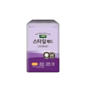 디펜드 스타일 패드 중용량 24개입 4팩