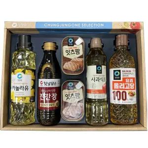 청정원 선물세트 스페셜 S호 (부직포쇼핑백)