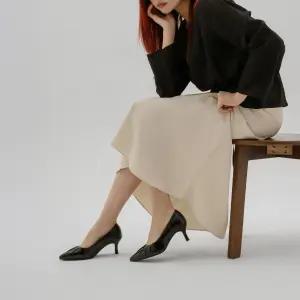 SOVO 레쥬르 2type 스틸레토 셔링 펌프스 1cm 6cm