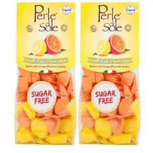 페를레디솔레 포지타노 레몬 오렌지 슈가프리 100gx2/대용량/캔디/디저트/화이트데이/사탕/간식