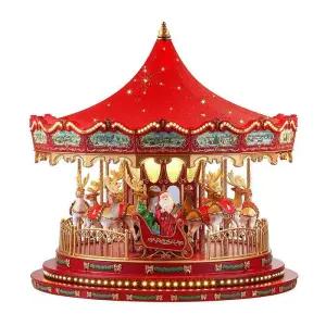 코스트코 크리스마스 회전목마 멜로디 장식 오르골 장식 선물 잡화마켓2601