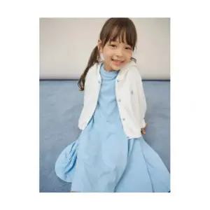 빈폴 BEANPOLE 키즈 KIDS 여아 저지 반소매 원피스크롭 후드 집업 SET 스카이 블루 (BI577