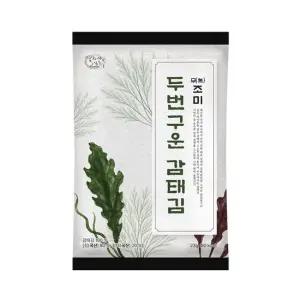 [밥상위의 오일장] 무조미 두번구운 감태김 23g 10매 x 9봉