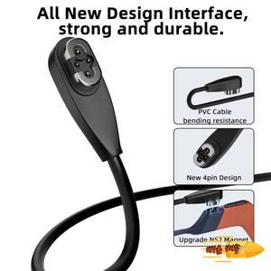 SHOKZ OpenSwim Pro S710 헤드폰 충전기 어댑터 케이블 코드 USB 유형 C 자기 골전도 전원 충전 변환기