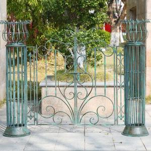 철제문 빈티지 전원주택 출입문 대문 별장 빌라 농장