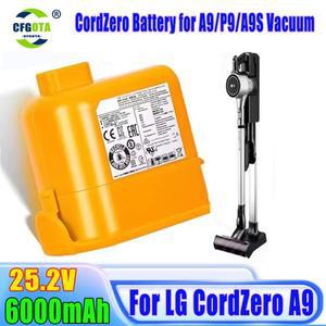 LG 코드제로 A9 무선 청소기 A9Plus A9MASTER2X A9MULT12X A9PETNBED 25.2V EAC63382204 리튬 이온 배터리