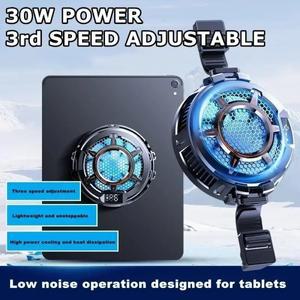 메모 새로운 CX05 플랫 게임 쿨러 3 속도 조정 가능한 반도체 냉동 냉각 팬 라디에이터 IPad IOS 안드로이