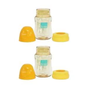 리에또 신생아 아기 젖병 노꼭지 200ml 옐로우 X2개