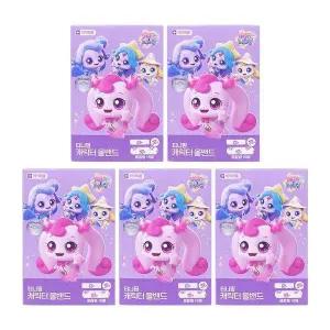 16매입 올밴드 5개 혼합형 캐치티니핑 캐릭터 x