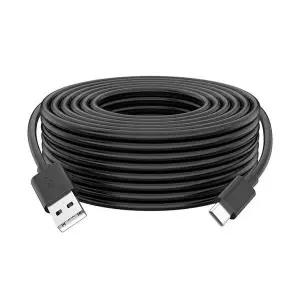 블랙 충전 5m C타입 USB cctv 케이블 S55