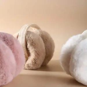 귀마개 방한 토끼털 스포츠 사술