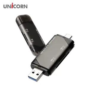 UHS-II 지원  SD/TF4.0  4in 1 초고속 멀티카드리더기 A/C타입 XC-4000M
