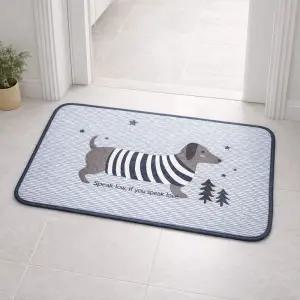 1+1 2종세트 면100 발매트 미끄럼방지 욕실용 현관용 매트