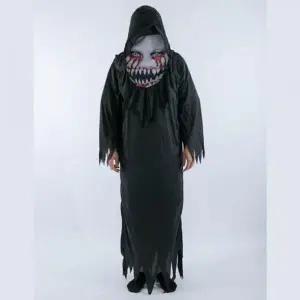 [하프클럽/]할로윈 할로윈의상 마스크 후드망토 데몬 파티복장 코