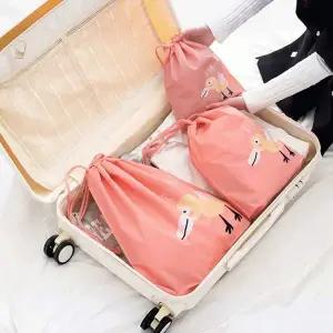 트래블 파우치 3종 세트 여행용 지퍼백