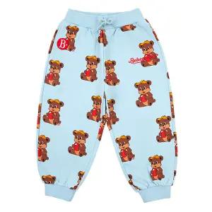 [롯데백화점]베베드피노 올 오버 애플 봉봉 트레이닝 팬츠_BP41PD343