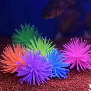 [셀러에이드]수조관 말미잘 실리콘 수족관 산호 물고기 탱크