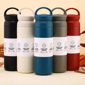 CU 손잡이 스텐 텀블러 350ml 500ml 진공 미니 물병