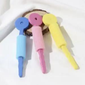 [하프클럽/]셀프펌 파마 긴머리 뿌리 헤어 볼륨 롤 스펀지 구르프